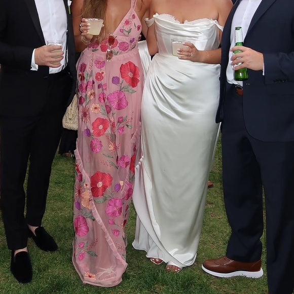 For Love And Lemons Dresses & Skirts - For Love and Lemons - Kaylee Maxi Dress - pink floral